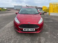Used Ford Fiesta Zetec 2015 Red Hatchback