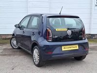 Used VW up! move up! 60 HP (44 kW) 2018 Blue Hatchback