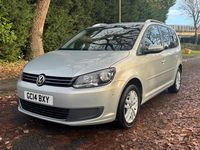 Used VW Touran SE 105 HP (77 kW) 2014 Silver MPV