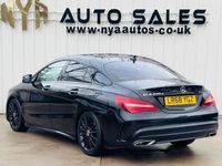Used Mercedes CLA220 AMG line 2018 Black Sedan