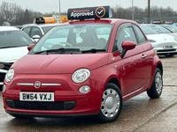 Used Fiat 500 Lounge 69 HP (50 kW) 2014 Red Hatchback