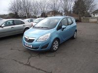 Used Vauxhall Meriva S 129 HP (94 kW) 2011 Blue MPV