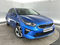 Used Kia Ceed 138 HP (101 kW) 2019 Blue Hatchback