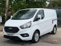 Used Ford Transit Custom Limited 130 HP (95 kW) 2018 White Van