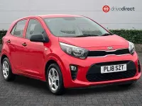 Used Kia Picanto 66 HP (48 kW) 2018 Red Hatchback