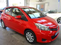 Used Toyota Yaris 2013 Red Hatchback
