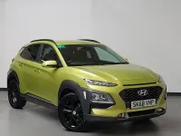 Used Hyundai Kona Premium 120 HP (88 kW) 2018 Yellow SUV