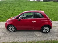 Used Fiat 500 Lounge 69 HP (50 kW) 2013 Red Hatchback