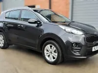 Used Kia Sportage 114 HP (83 kW) 2017 Black SUV