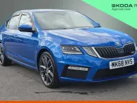 Used Skoda Octavia vRS 226 HP (166 kW) 2018 Race blue metallic Hatchback
