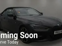 Used BMW 430 Cabriolet M Sport 2022 Black Cabriolet