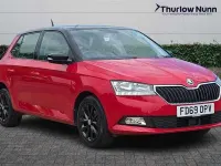 Used Skoda Fabia Colour Edition 95 HP (69 kW) 2020 Red Hatchback