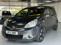Used Nissan Note N-TEC 110 HP (80 kW) 2012 Blue Hatchback