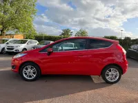 Used Ford Fiesta Zetec 2014 Red Hatchback