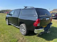 Begagnad Toyota HiLux 150 HK (110 kW) 2017 Svart Pickup