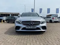 Used Mercedes C220 AMG Line Premium 194 HP (142 kW) 2019 Silver Sedan