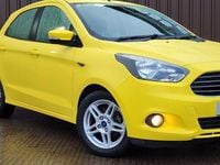 Used Ford Ka Plus Zetec 85 HP (62 kW) 2018 Yellow Hatchback