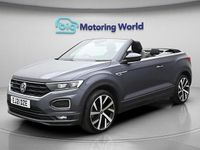 Used VW T-Roc Cabriolet R-line 150 HP (110 kW) 2021 Grey Cabriolet