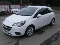 Used Vauxhall Corsa 75 HP (55 kW) 2016 White Hatchback