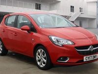 Used Vauxhall Corsa SRi 90 HP (66 kW) 2017 Red Hatchback