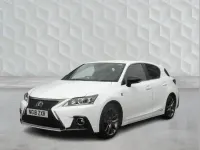 Used Lexus CT200h Sport Line 134 HP (98 kW) 2018 White Hatchback