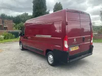 Used Peugeot Boxer 130 HP (95 kW) 2018 Red Van