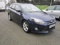 Used Ford Focus Zetec 115 HP (84 kW) 2012 Blue Estate