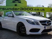Used Mercedes E350 AMG line 258 HP (189 kW) 2015 White Cabriolet