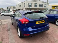 Used Ford Focus Zetec 125 HP (91 kW) 2016 Blue Hatchback