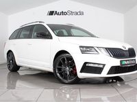 Used Skoda Octavia vRS 184 HP (135 kW) 2017 White Estate
