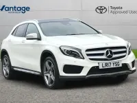 Used Mercedes GLA250 AMG line 207 HP (152 kW) 2017 White SUV