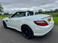 Used Mercedes SLK55 AMG AMG 421 HP (309 kW) 2012 White Cabriolet