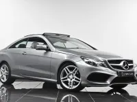 Gebraucht Mercedes E350 AMG line 258 PS (189 kW) 2015 Silber Coupé
