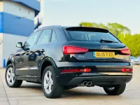 Used Audi Q3 Design 150 HP (110 kW) 2015 Black SUV