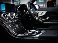 Used Mercedes C300 AMG line 2022 Blue Cabriolet