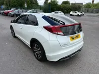 Used Honda Civic SR 120 HP (88 kW) 2014 White Hatchback