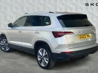 Used Skoda Karoq SE L 116 HP (85 kW) 2023 Brilliant silver metallic SUV