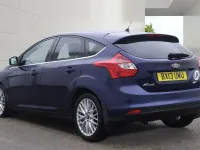Used Ford Focus Zetec 2013 Blue Hatchback