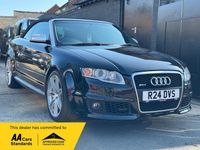 Used Audi RS4 Performance 420 HP (308 kW) 2007 Black Cabriolet