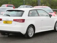 Used Audi A3 110 HP (80 kW) 2016 White Hatchback