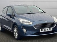 Used Ford Fiesta Zetec 101 HP (74 kW) 2019 Blue Hatchback