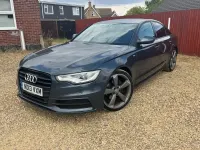 Used Audi A6 Black Edition 177 HP (130 kW) 2013 Blue Sedan