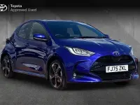 Used Toyota Yaris 128 HP (94 kW) 2025 Blue Hatchback