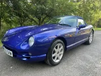 Used TVR Chimaera 240 HP (176 kW) 1999 Blue Cabriolet