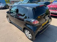 Used Toyota Aygo Style 68 HP (50 kW) 2013 Black Hatchback