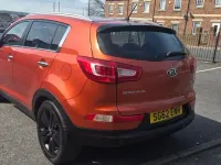 Begagnad Kia Sportage 115 HK (84 kW) 2012 Orange SUV