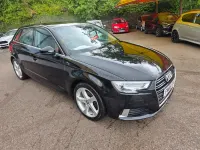 Begagnad Audi A3 Sport 150 HK (110 kW) 2017 Svart Halvkombi