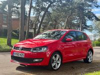Used VW Polo SEL 105 HP (77 kW) 2010 Red Hatchback