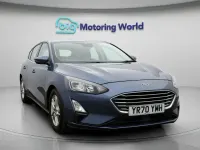 Used Ford Focus Zetec 95 HP (69 kW) 2020 Blue Hatchback