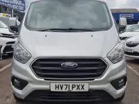 Begagnad Ford Transit Custom Limited 170 HK (125 kW) 2021 Silver Van